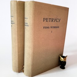 Petrycy Sebastian " Pisma wybrane" P.W.N.-1956 Komplet: tom I-II