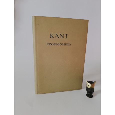 Kant "Prolegomena" P.W.N. 1960
