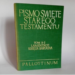 Praca zbiorowa " Lamentacje, Księga Barucha " Pallottinum Poznań 1968