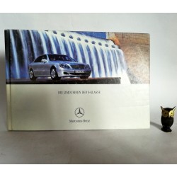 Prospekt Mercedes Benz " Die limousinen der S Klasse" Stuttgart 2002
