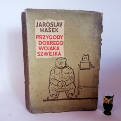 Hasek J. " Przygody Dobrego Wojaka Szwejka" T. I-II . Il. Lada Warszawa 1955