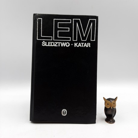 Lem S. " Śledztwo, Katar " Kraków 1982