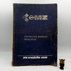 Praca zbiorowa " MZ - podręcznik naparwy ETZ 125 i ETZ 150 " Wydanie II - 1986r