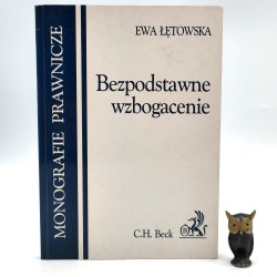 Łętowska E. - Bezpodstawne wzbogacenie - Warszawa 2000