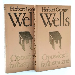 Wells H.G. - Opowieści Fantastyczne - ozdobna oprawa