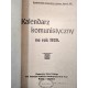 Kalendarz komunistyczny na rok 1920 - Moskwa - Smoleńsk [ reprint ]